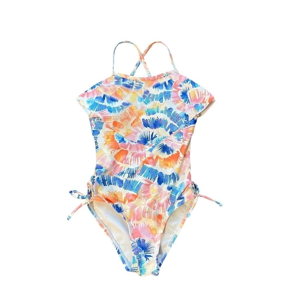 Arizona Jean Co. Tie Dye One Piece Swimsuit Size XS 6/6X